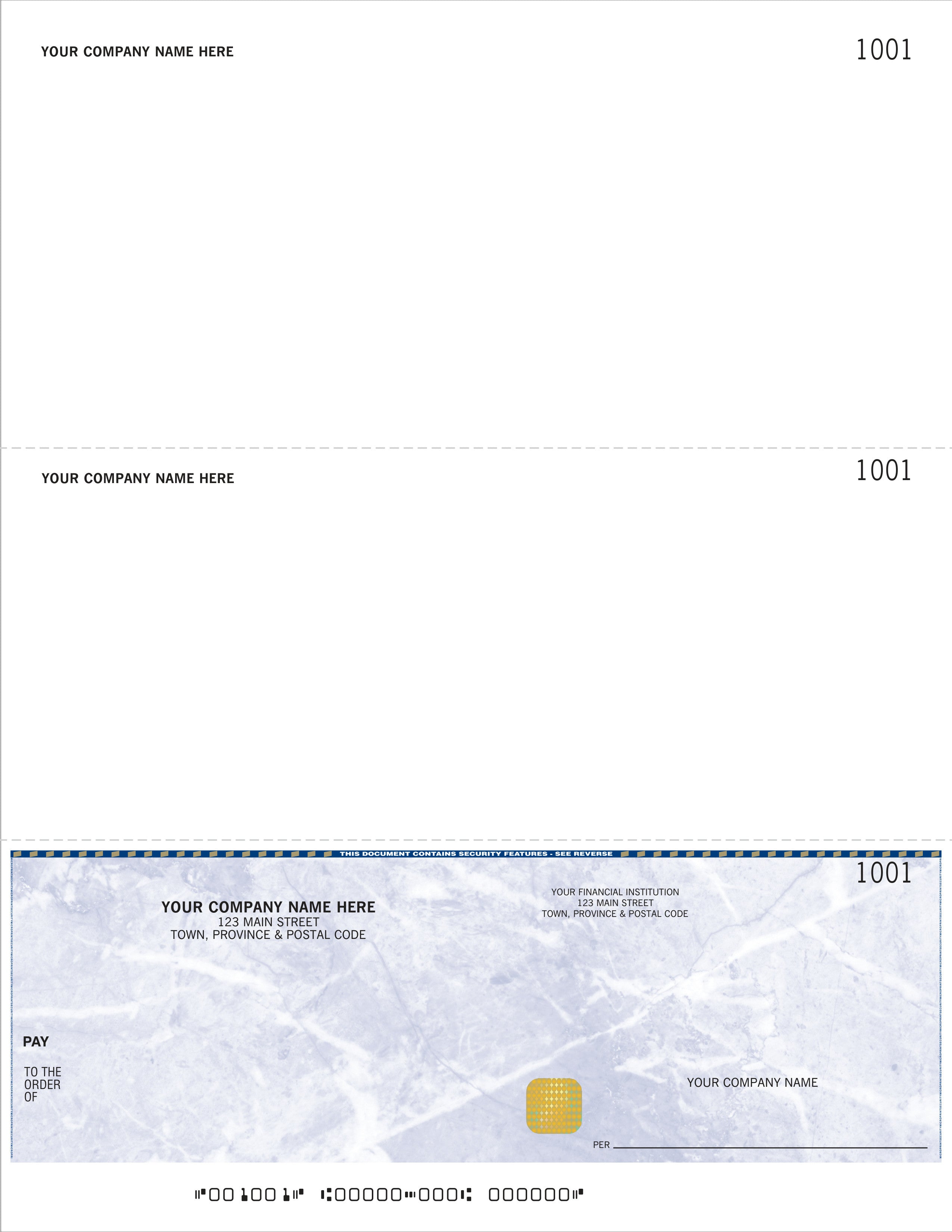 Computer Cheques – Secure Cheques